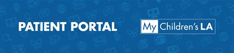 MyChildren's Patient Portal .